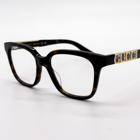 NEW GUCCI GG1192O 002 EYEGLASSES WOMEN HAVANA EYEWEAR - Picture 7 of 10